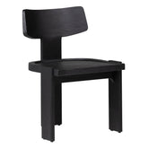 Arteaga Black Finish Dining Chair